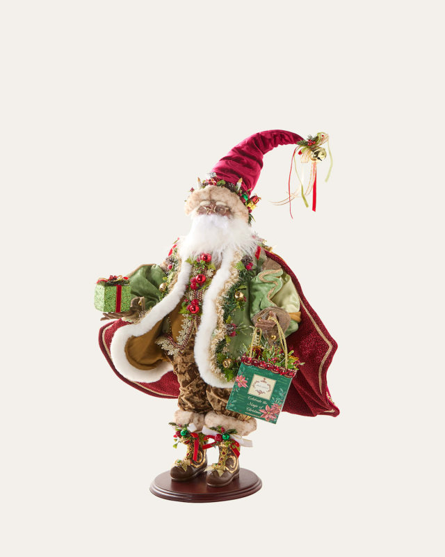 African American Kris Kringle Santa, 24"